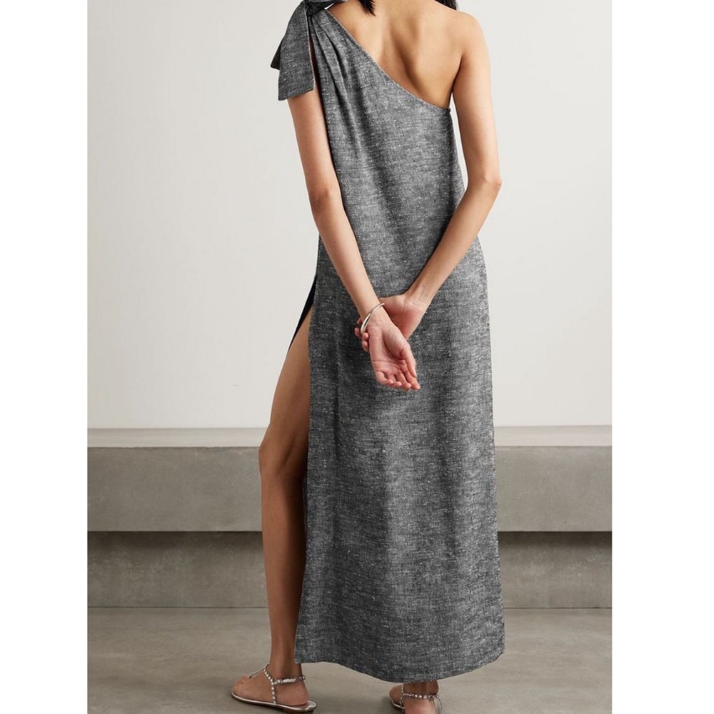 LISA MARIE FERNANDEZ
One-shoulder woven maxi dress - Picture 2 of 9